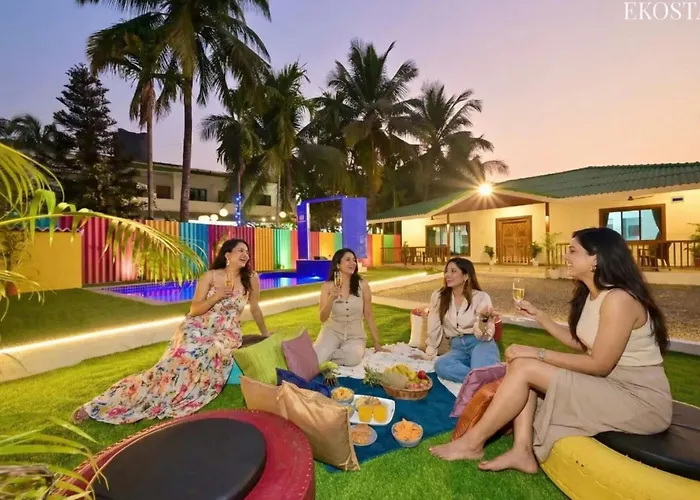 Ekostay - Blue Door Villa Alibag