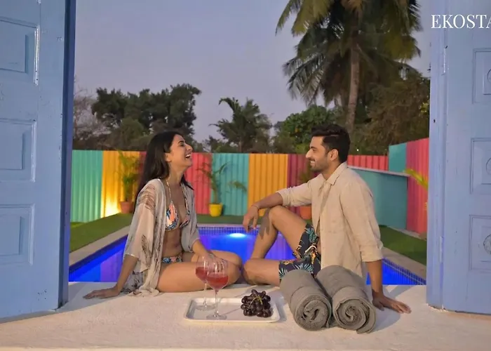Ekostay - Blue Door Villa Alibag